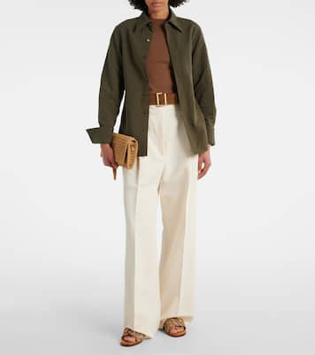 Irme raffia slides | Clergerie