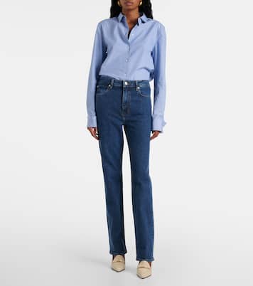 High-Rise Straight Jeans The Ruler | Frame