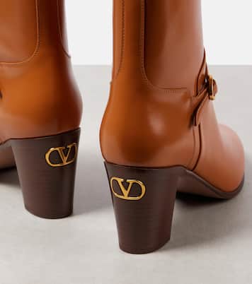Bottines Pattie 75 en cuir | Valentino Garavani
