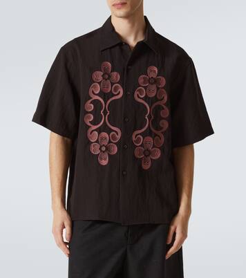 Besticktes Oversize-Hemd Reflection | Commas