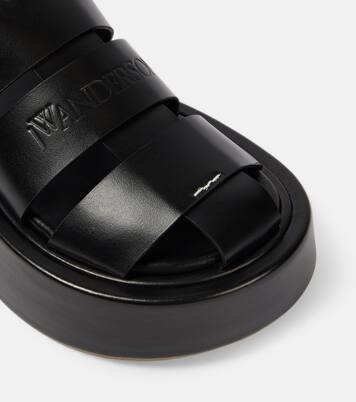 Plateausandalen aus Leder | JW Anderson