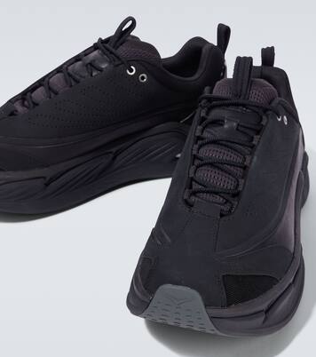 حذاء سنيكرز مقلّم بالجلد Elevon X | Hoka One One