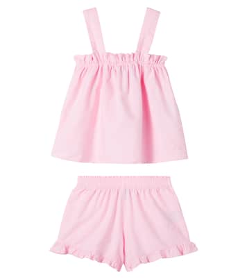 Set Gleep aus Top und Shorts aus Baumwolle | Vilebrequin Kids