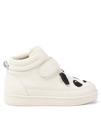 Mika Panda leather sneakers | Donsje
