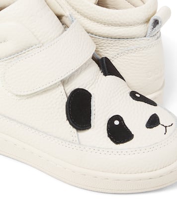 Mika Panda leather sneakers | Donsje