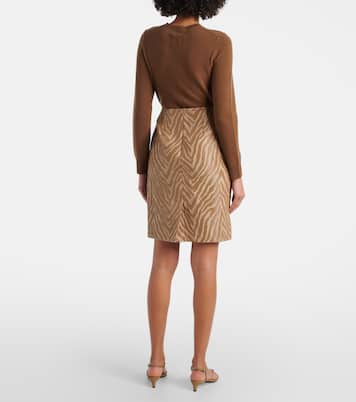 Bleistiftrock Elia aus Jacquard | Tove