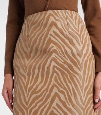 Bleistiftrock Elia aus Jacquard | Tove