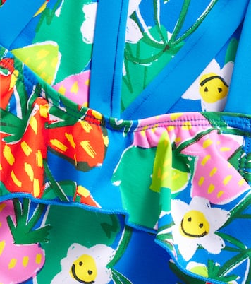 Floral ruffled swimsuit | Stella McCartney Kids