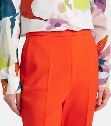 Gerade High-Rise-Hose Nepeta | Max Mara