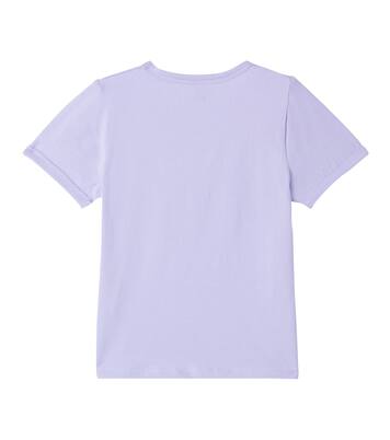 Birds cotton-blend T-shirt | Mini Rodini