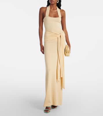 Gigi 95 embellished satin sandals | Amina Muaddi