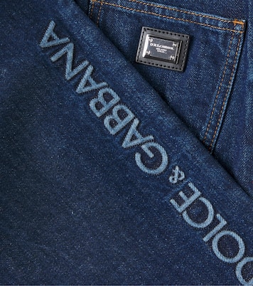 Jeans rectos con logo | Dolce&Gabbana Kids