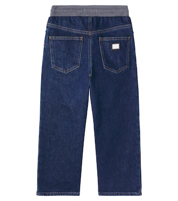 Jeans rectos con logo | Dolce&Gabbana Kids
