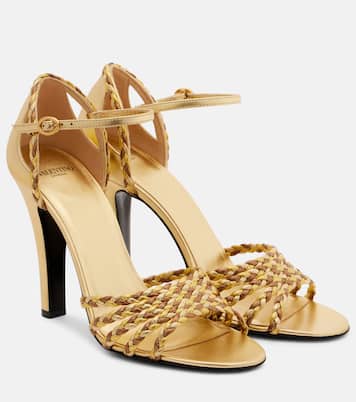 Hi Dolly 105 braided leather pumps | Valentino Garavani