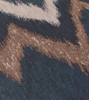 Zigzag cotton-blend cushion | Missoni