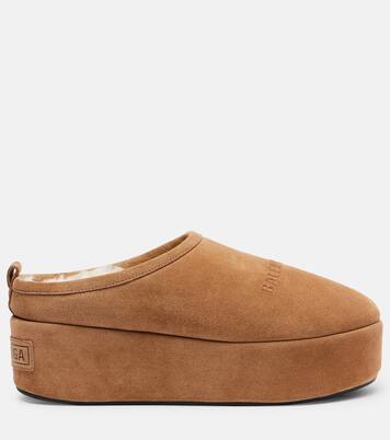 Slippers Alaska aus Veloursleder | Balenciaga