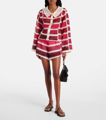 Shorts aus Häkelstrick | Farm Rio