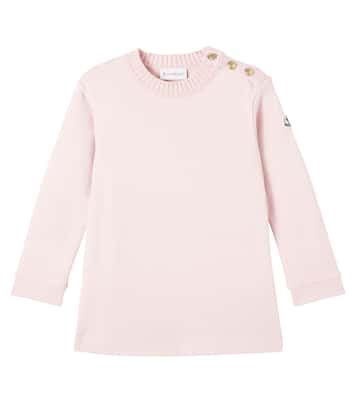 Embellished cotton dress | Moncler Enfant
