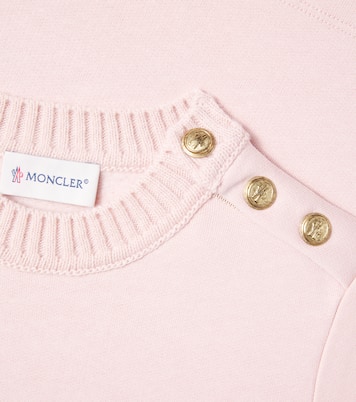 Embellished cotton dress | Moncler Enfant