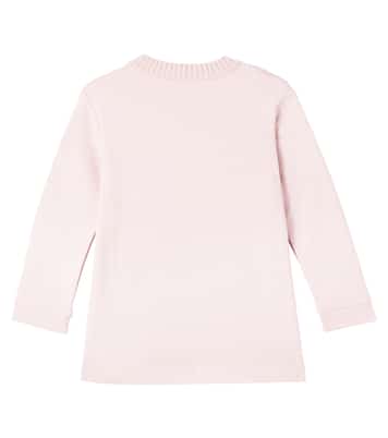 Embellished cotton dress | Moncler Enfant