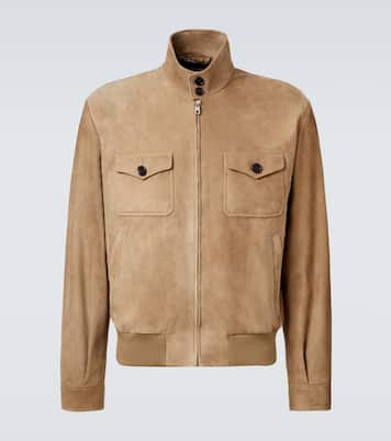 Bomberjacke aus Veloursleder | Dolce&Gabbana