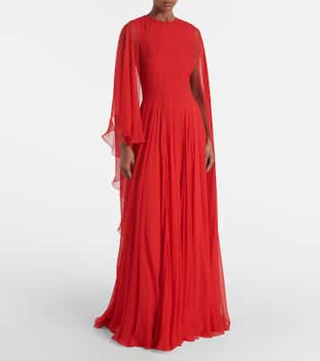 Robe aus Seidenchiffon | Givenchy