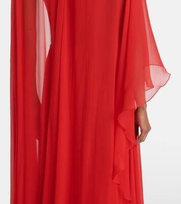 Robe aus Seidenchiffon | Givenchy