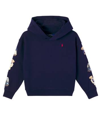 Polo Bear cotton-blend fleece hoodie | Polo Ralph Lauren Kids