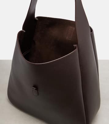 Le 5 à 7 Supple Large leather shoulder bag | Saint Laurent