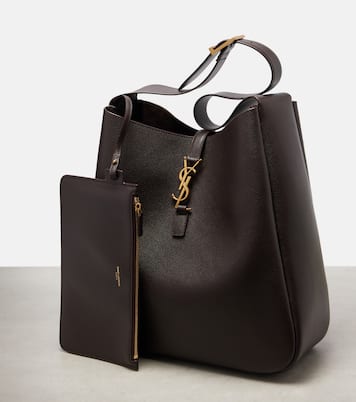 Le 5 à 7 Supple Large leather shoulder bag | Saint Laurent
