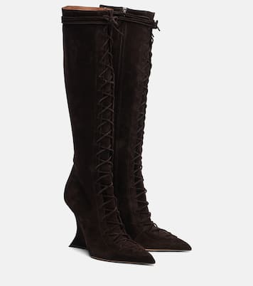 Stiefel Nina 105 aus Veloursleder | Paris Texas