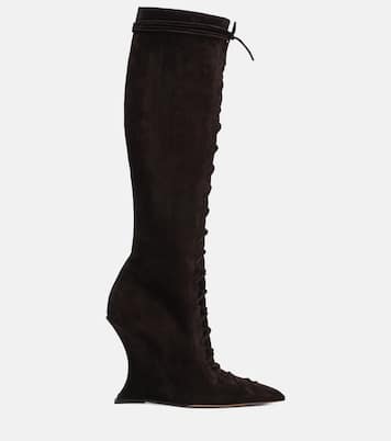 Stiefel Nina 105 aus Veloursleder | Paris Texas