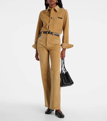 Rosa leather ballet flats | Bottega Veneta