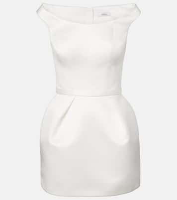 Bridal Senka off-shoulder minidress | Safiyaa