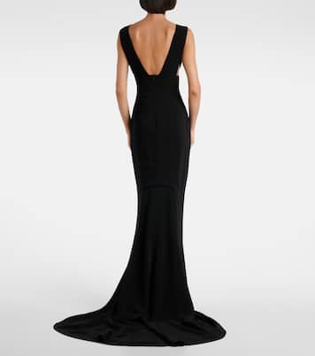 Abito lungo in crêpe di jersey | Stella McCartney