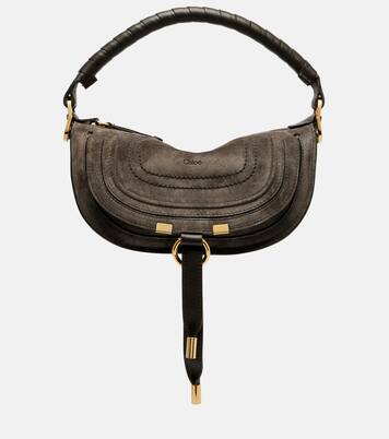 Borsa a spalla Marcie Mini in suede | Chloé