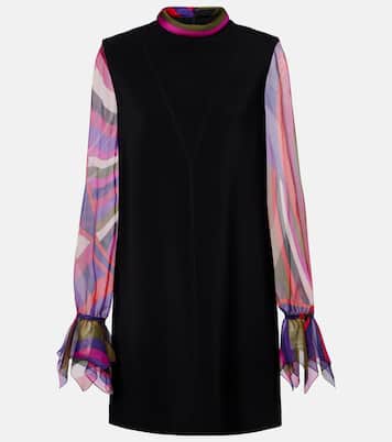 Vestido corto Iride de cady | Pucci