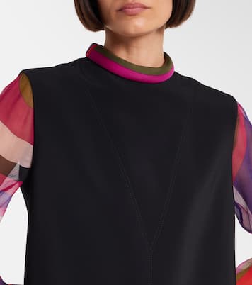 Vestido corto Iride de cady | Pucci