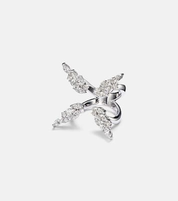 Ring Y-Not aus 18kt Weißgold (750/1000) mit Diamanten | Yeprem