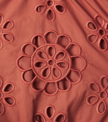 Bestickter Playsuit Awaken aus Baumwolle | Zimmermann Kids