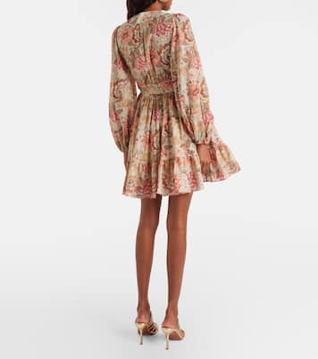 Daylight floral cotton wrap dress | Zimmermann