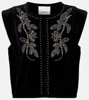 Poppy embellished vest | Isabel Marant