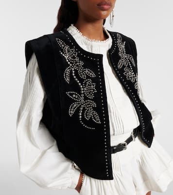 Poppy embellished vest | Isabel Marant