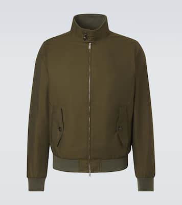Cotton-blend blouson jacket | Slowear