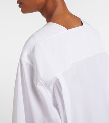 Hamza cotton poplin top | The Row