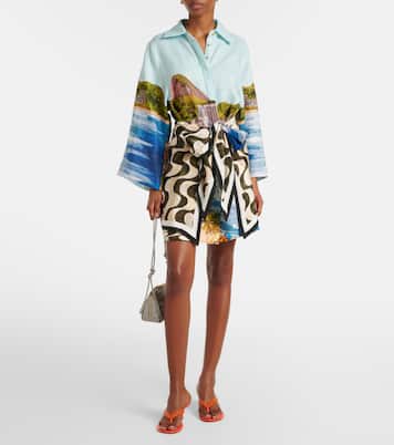 Copacabana linen shirt dress | Farm Rio