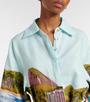 Copacabana linen shirt dress | Farm Rio