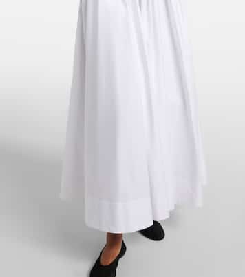 Midikleid Giro aus Baumwoll-Canvas | Sportmax