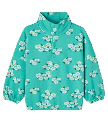 Sweatshirt Blossoms aus Baumwoll-Jersey | Tinycottons