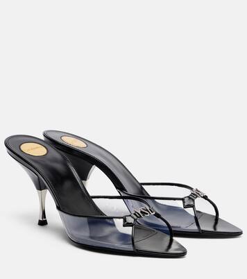 Jerry crystal-embellished mules  | Saint Laurent